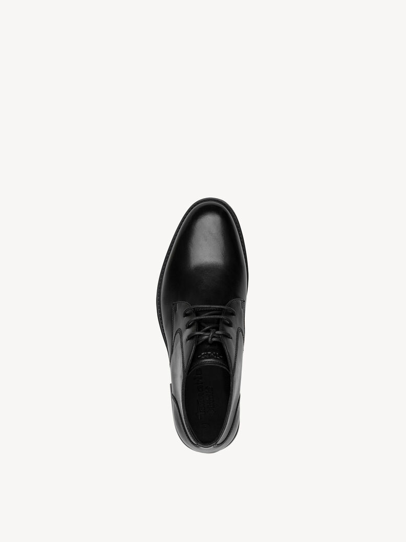 Leather Bootie - black, BLACK LEATHER, hi-res