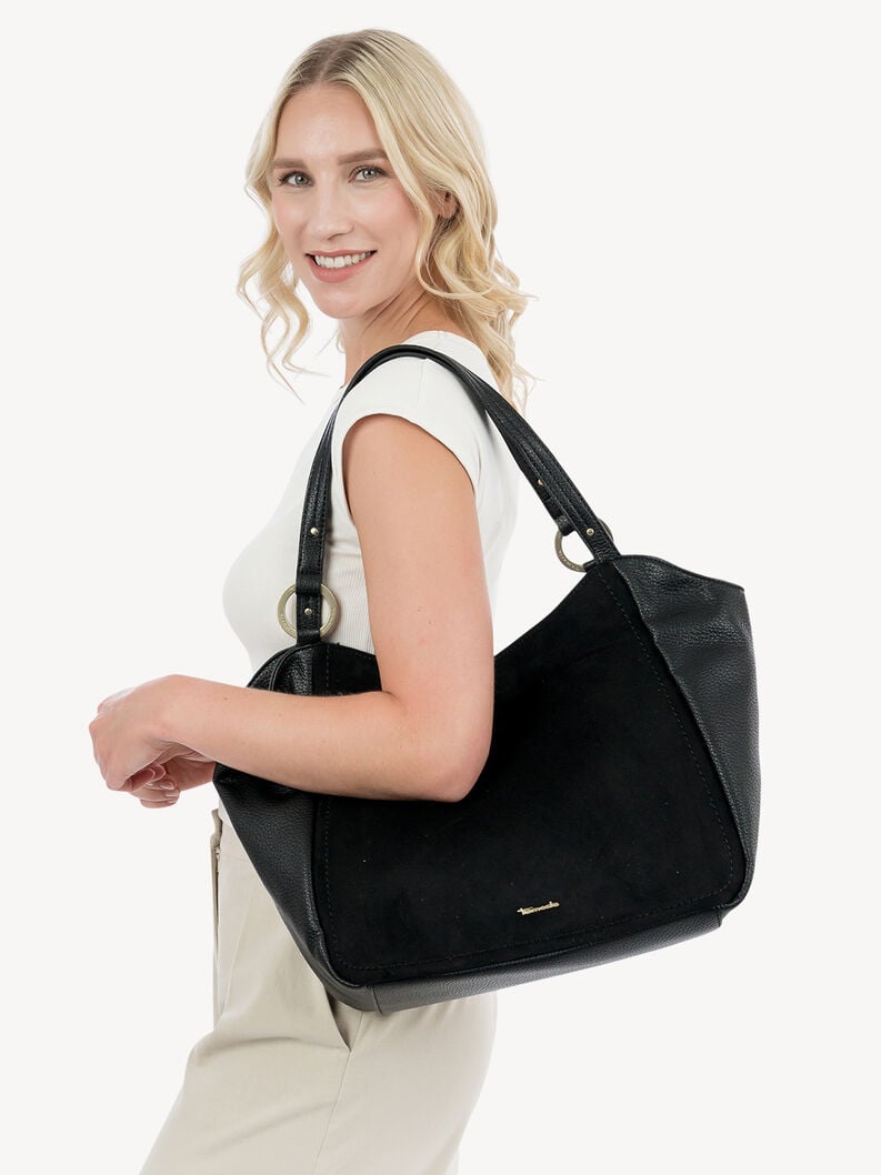 Shopping bag - black, black, hi-res