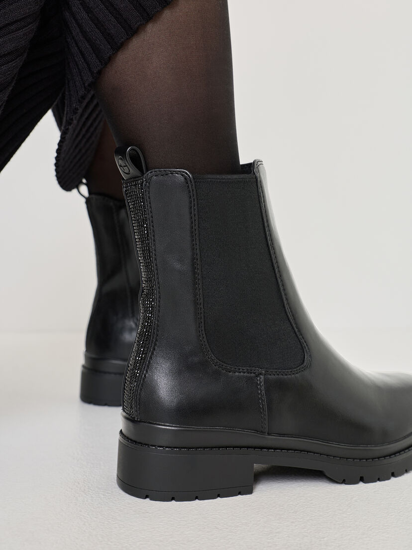 Chelseaboot - zwart, BLACK GLAM, hi-res