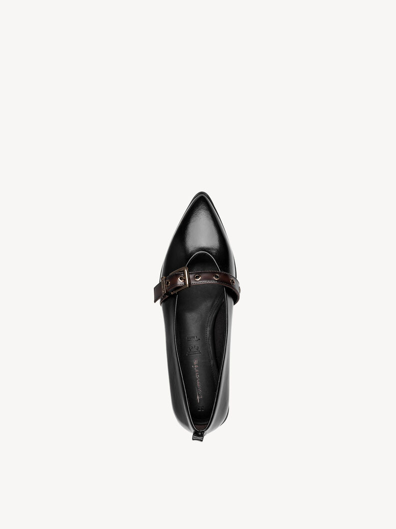 Ballerine - noir, BLACK COMB, hi-res