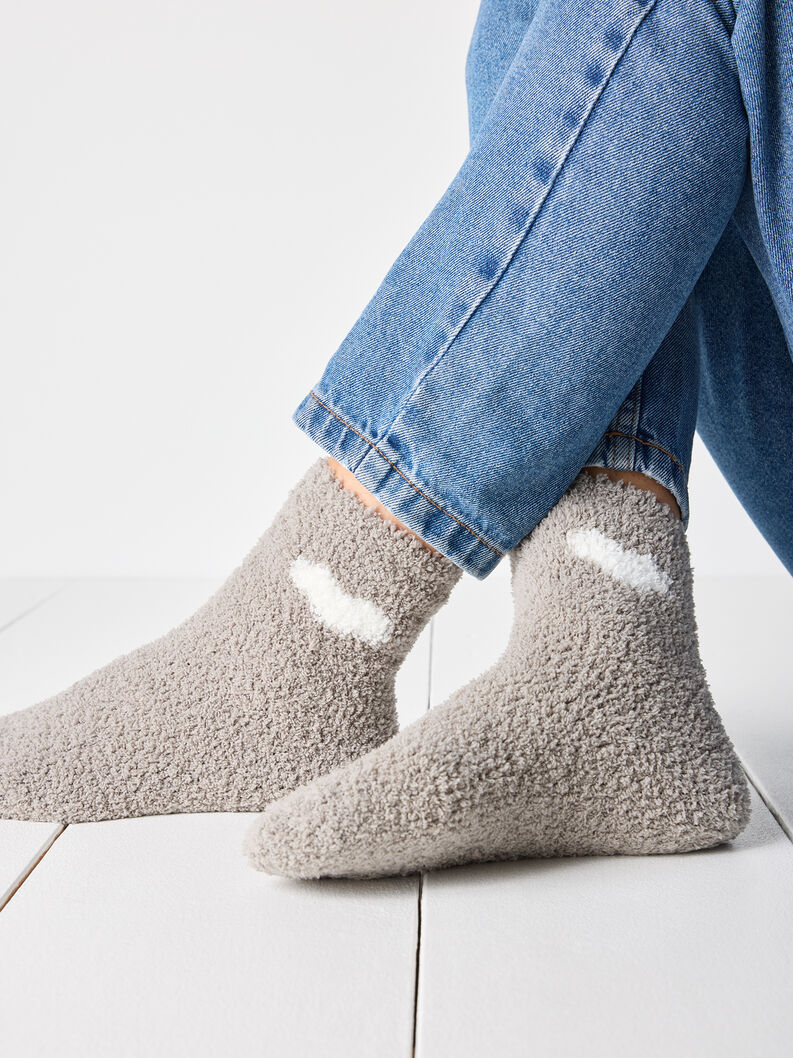 Socken 2er-Pack, offwhite/taupe, hi-res