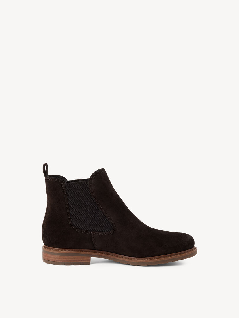 Leren Chelseaboot - bruin, MOCCA SUEDE, hi-res