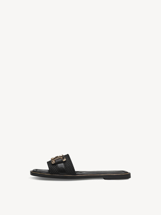 Slipper, BLACK, hi-res