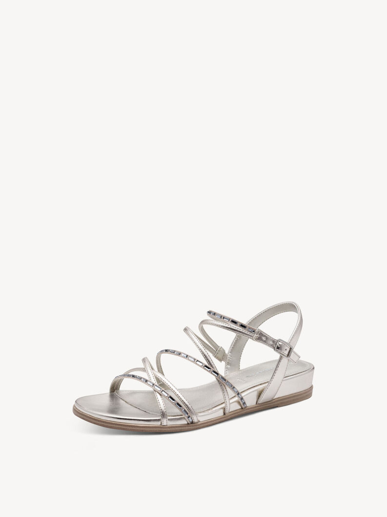 Sandale - metallic, PLATINUM, hi-res