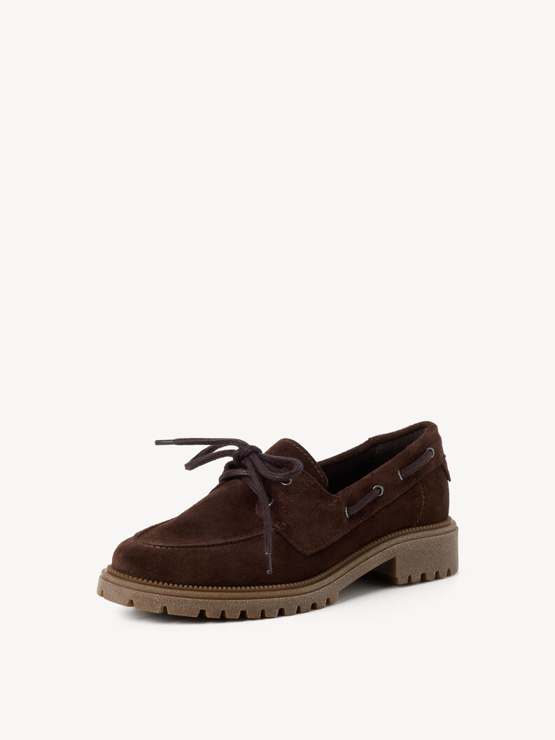 Ledermoccassin - braun, MOCCA, hi-res
