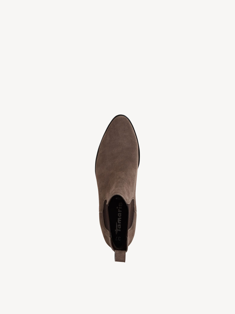Leder Chelsea Boot - braun, TAUPE SUEDE, hi-res
