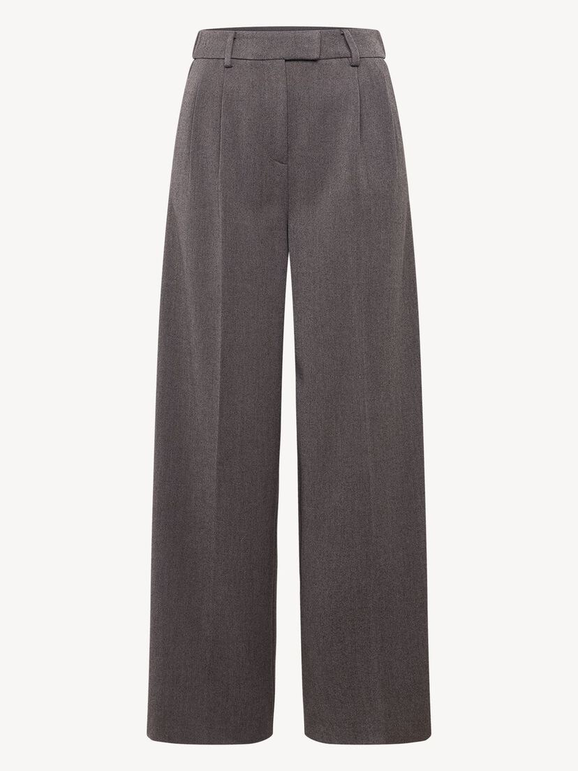 Broek - bruin, Mid Brown Melange, hi-res