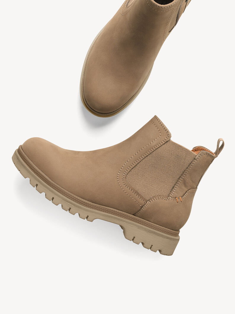 Leder Chelsea Boot - braun, CAMEL, hi-res