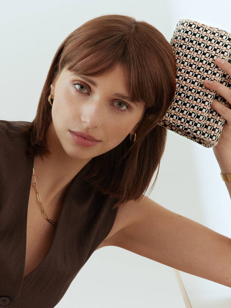 Clutch bag - black, black, hi-res