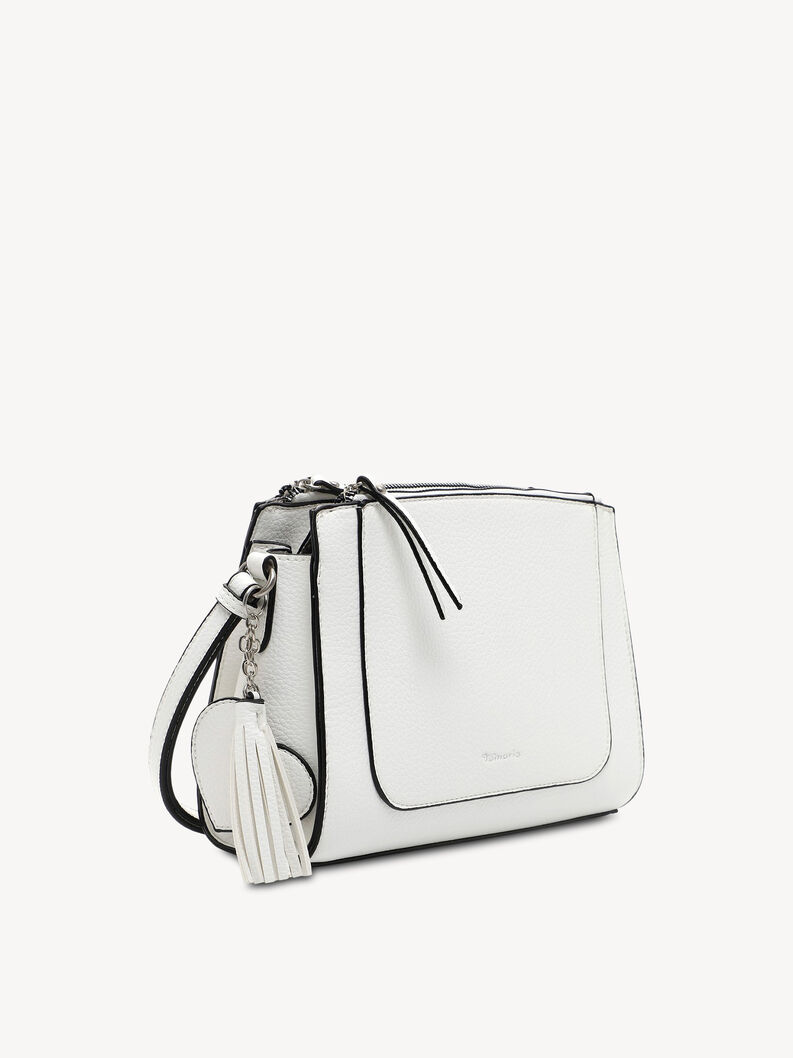 Borsa a tracolla - bianco, white, hi-res