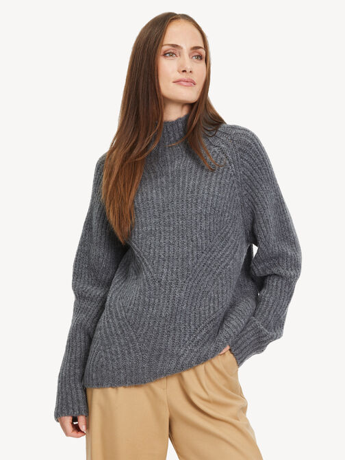 Knitted pullover, Quiet Shade, hi-res