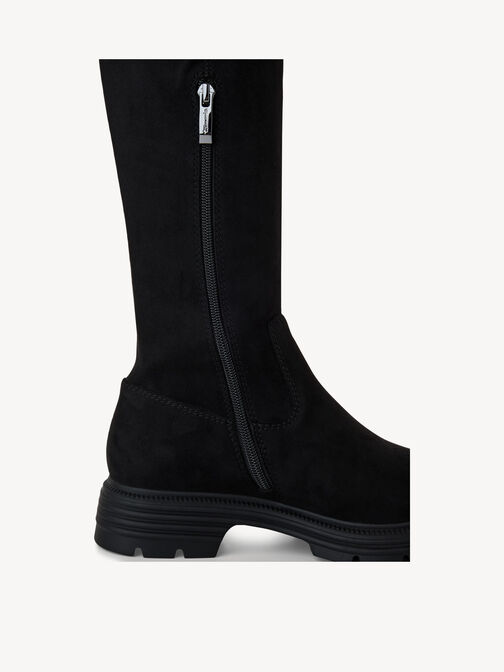 Kozačky nad kolena, BLACK, hi-res