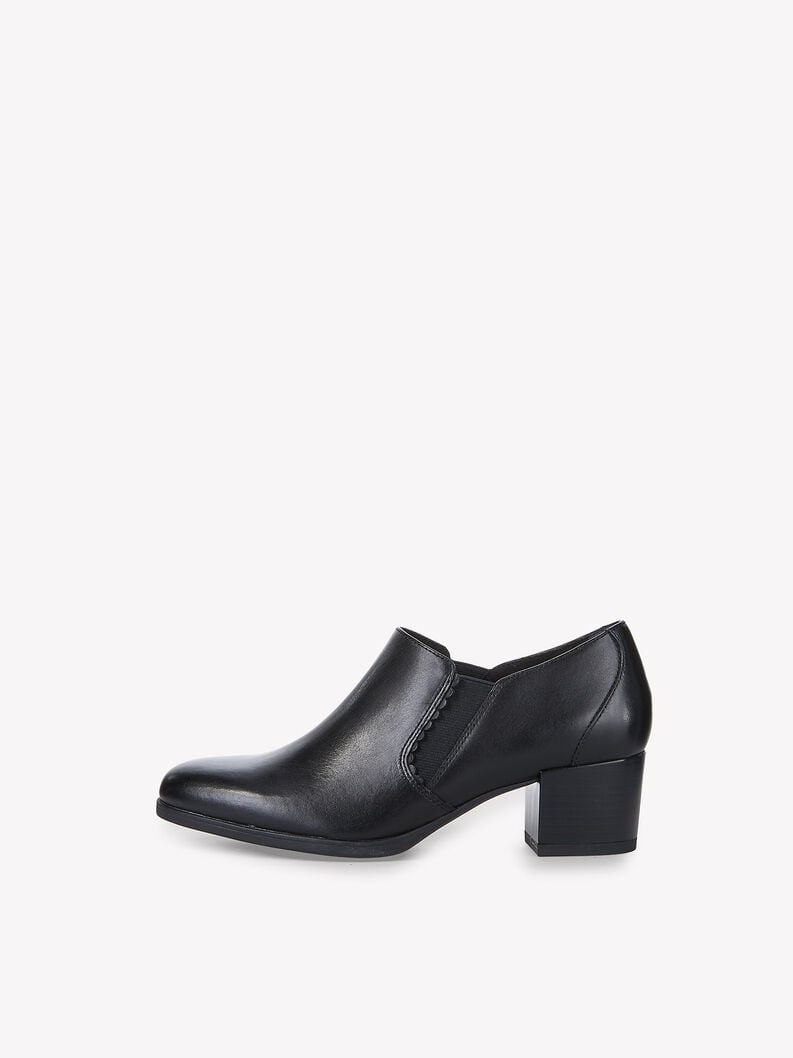 Trotteur en cuir - noir, BLACK, hi-res