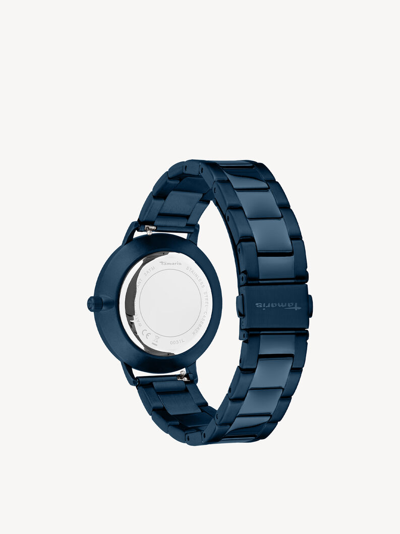 Uhr - blau, blau, hi-res