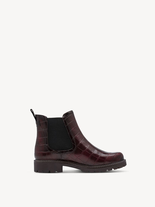 Chelsea Boot, BORDEAUX CROCO, hi-res