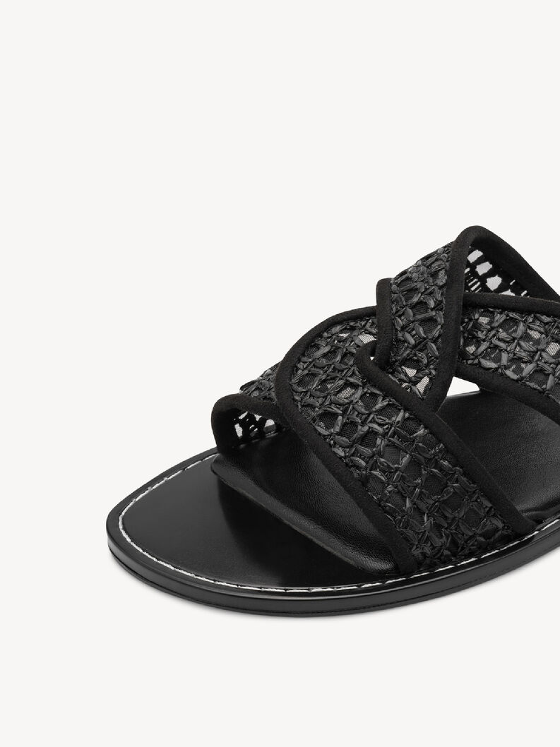 Pantolette - schwarz, BLACK, hi-res