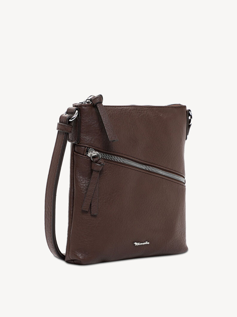 Skuldertaske - brun, darkbrown, hi-res