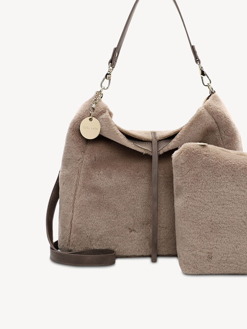 Bag, taupe, hi-res