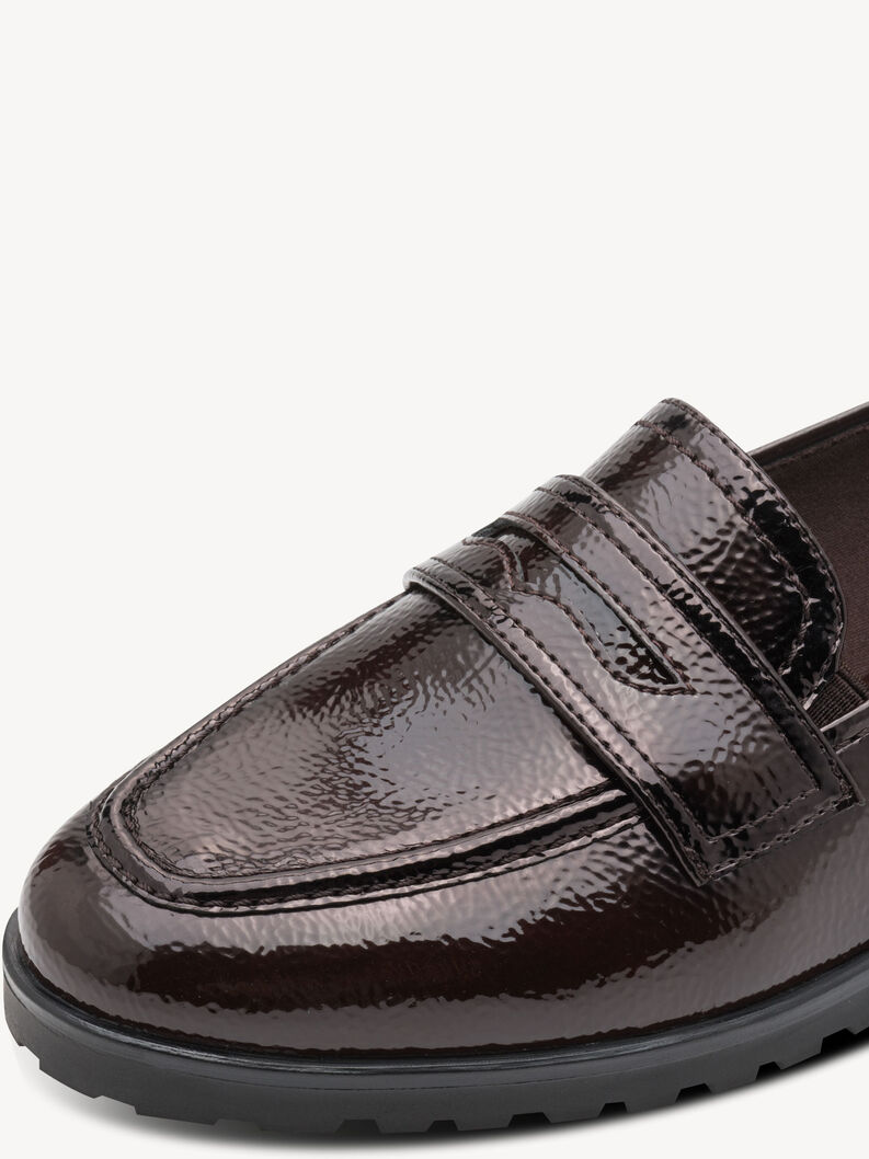 Instappers - bruin, MOCCA PATENT, hi-res