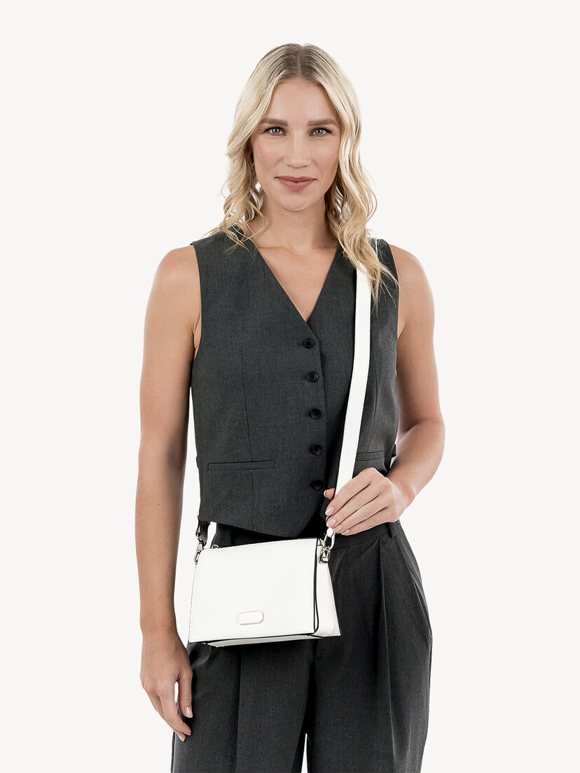 Schoudertas - wit, white, hi-res