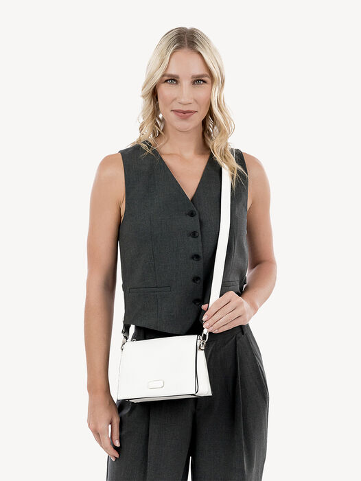 Schoudertas, white, hi-res