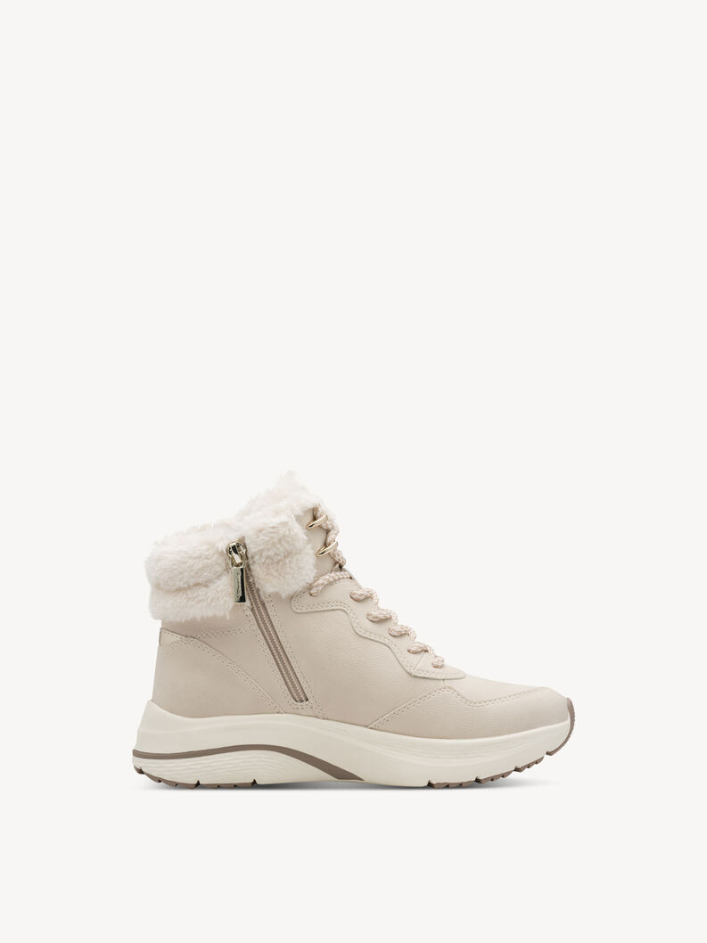 Stiefelette - beige Warmfutter, IVORY, hi-res