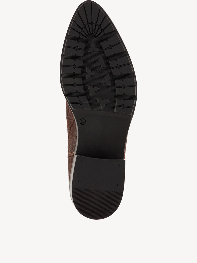 Leder Chelsea Boot - braun, MOCCA STRUCT., hi-res