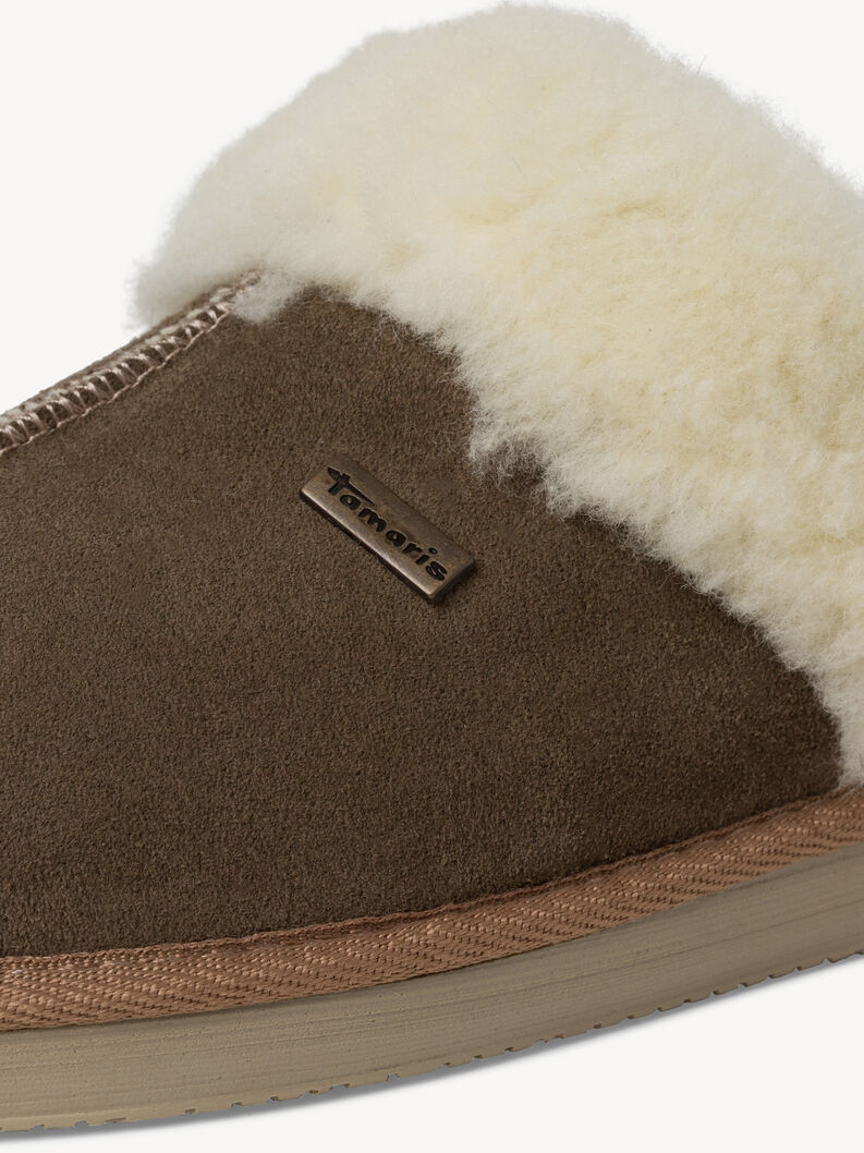 Klapki - beżowy, TAUPE, hi-res