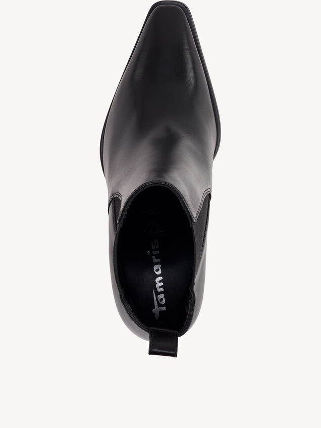 Bottine Chelsea, BLACK LEATHER, hi-res