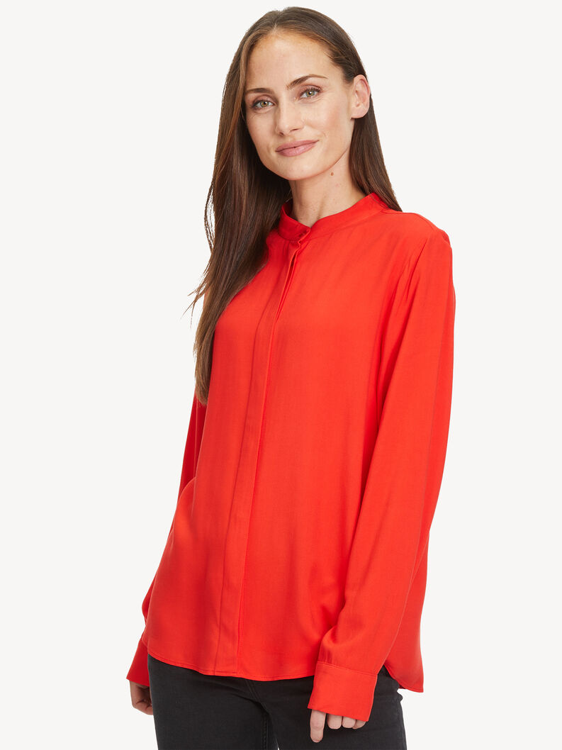 Boho Bluse, Fiery Red, hi-res