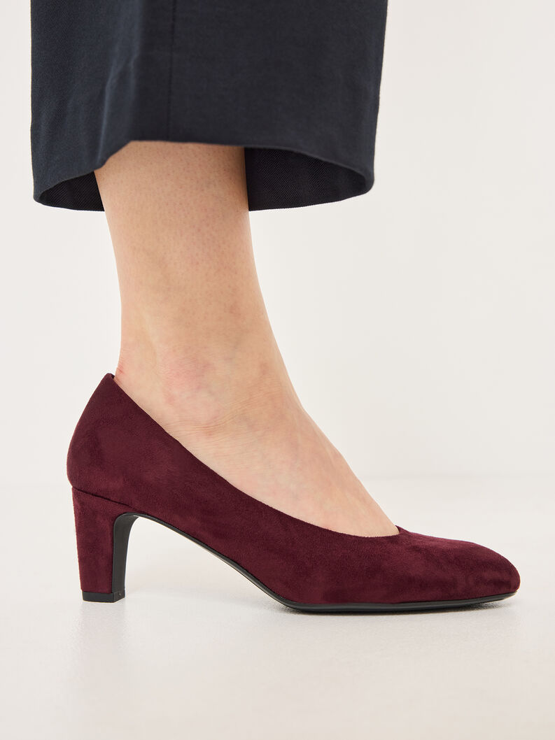 Pumps - red, MERLOT, hi-res