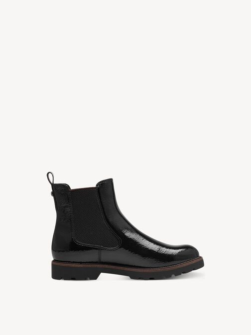 Chelsea boot, BLACK PATENT, hi-res