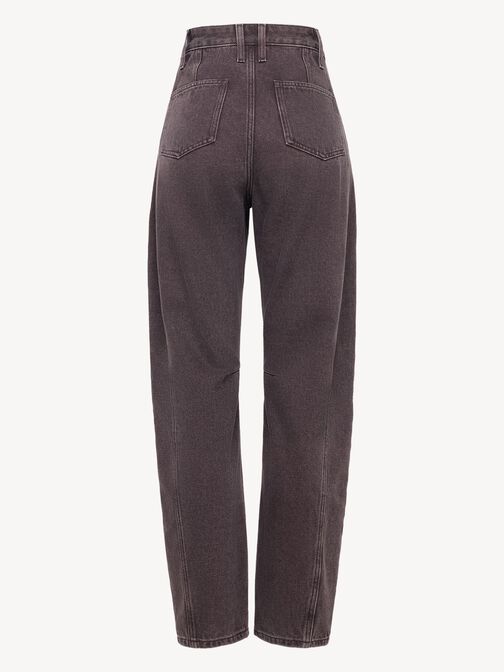 Trousers, Mid Brown, hi-res