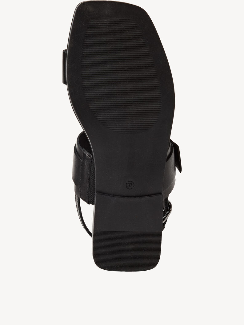 Sandalo - nero, BLACK, hi-res