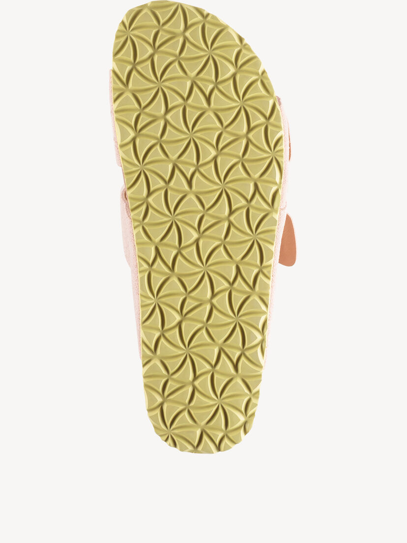 Leren Slipper - roze, ROSE COMB, hi-res