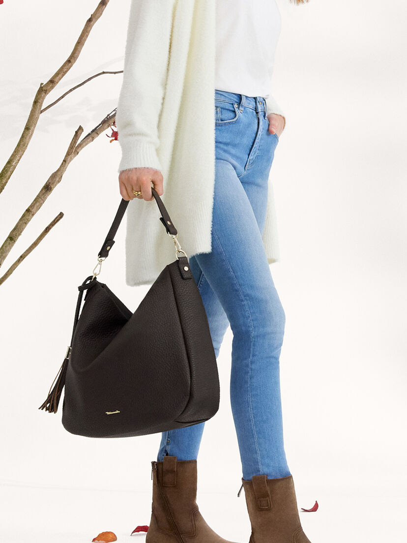 Handtas - bruin, brown, hi-res