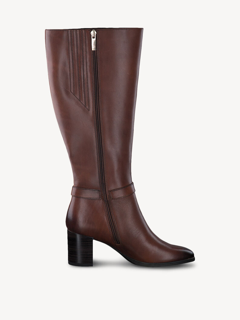 Lederstiefel - braun, COGNAC, hi-res