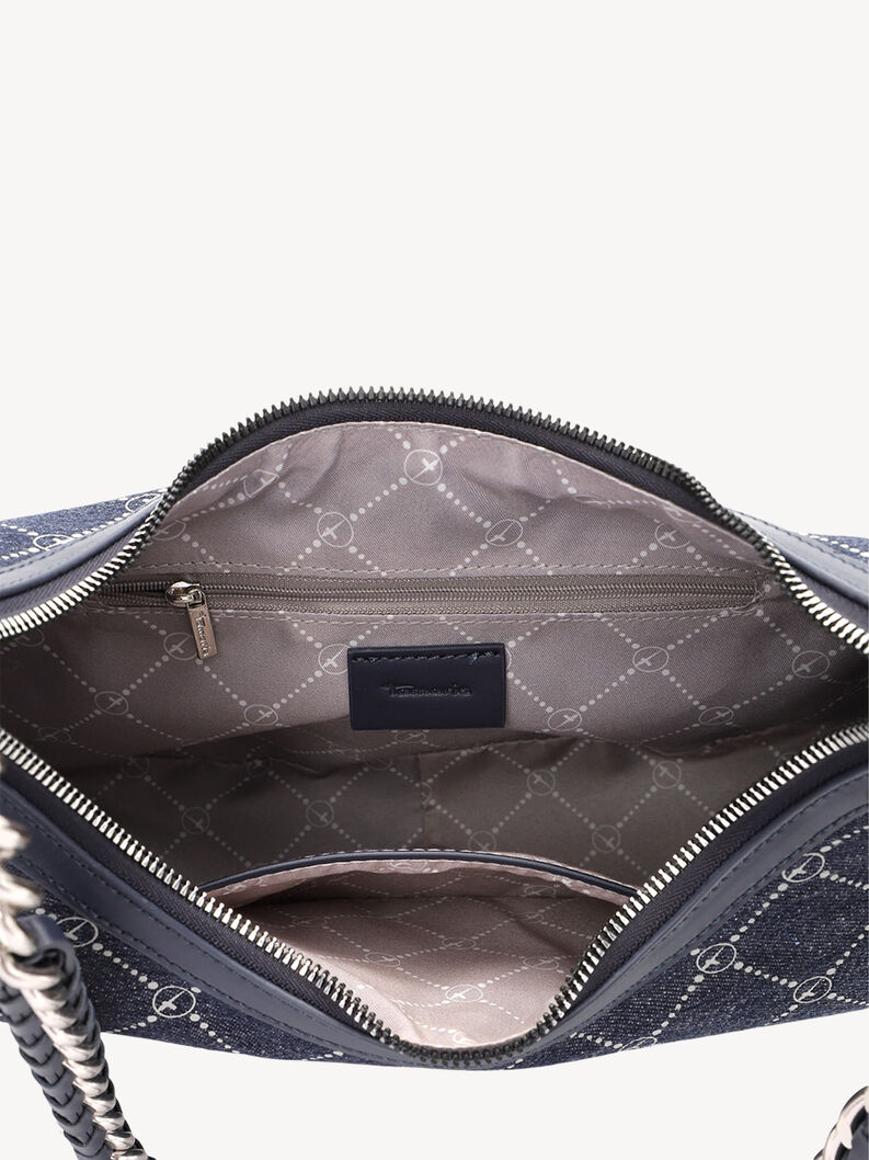 Handbag - blue, blue, hi-res