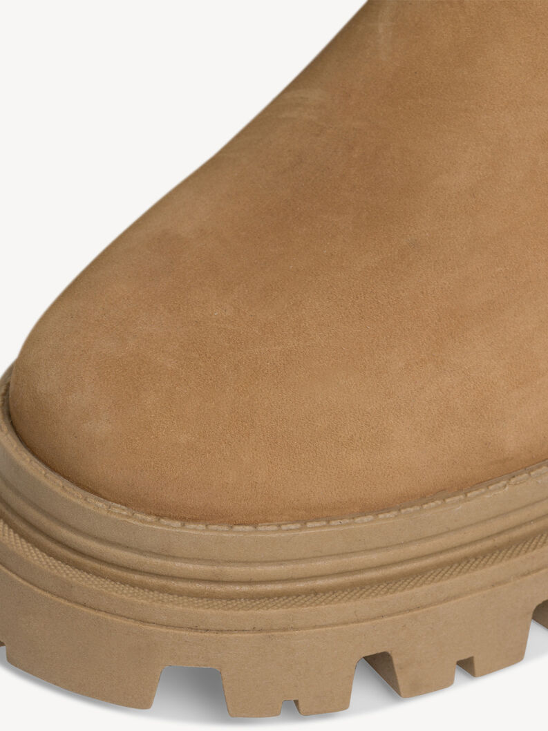 Leder Chelsea Boot - braun, CAMEL, hi-res