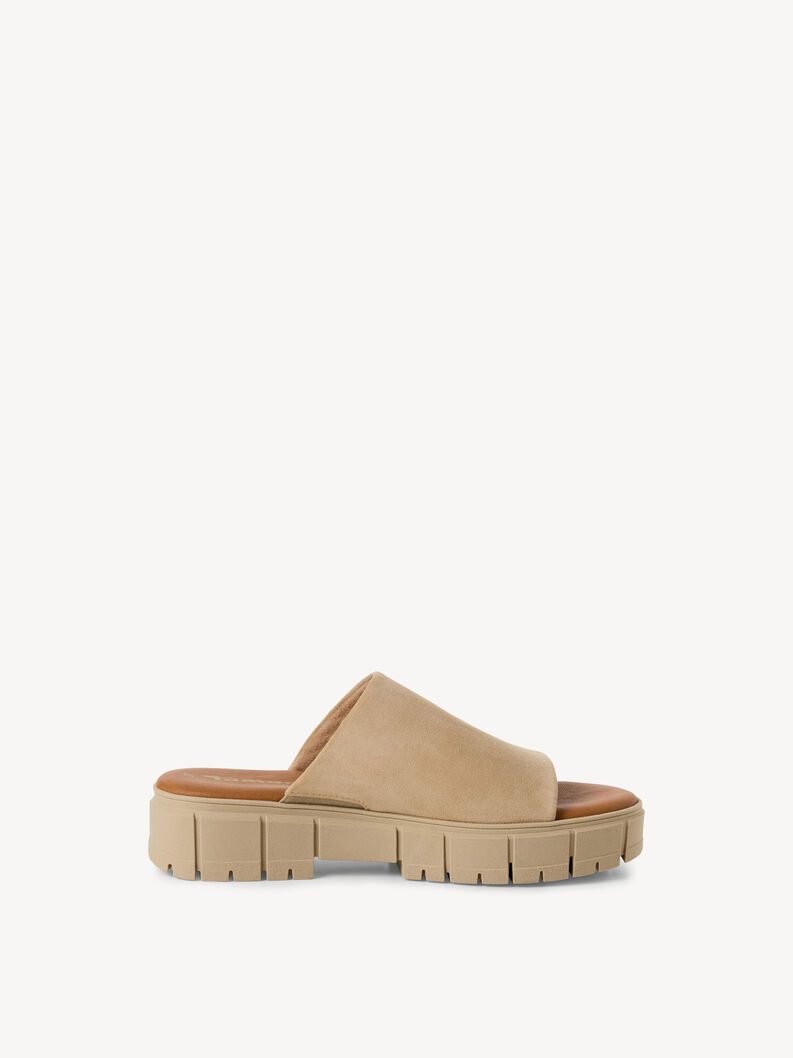 Mule, TAN SUEDE, hi-res