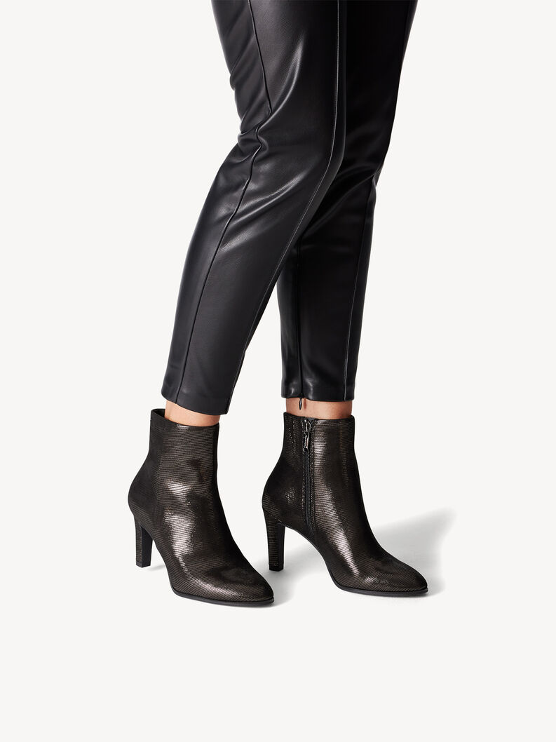 Stiefelette - metallic, PEWTER STRUCT., hi-res