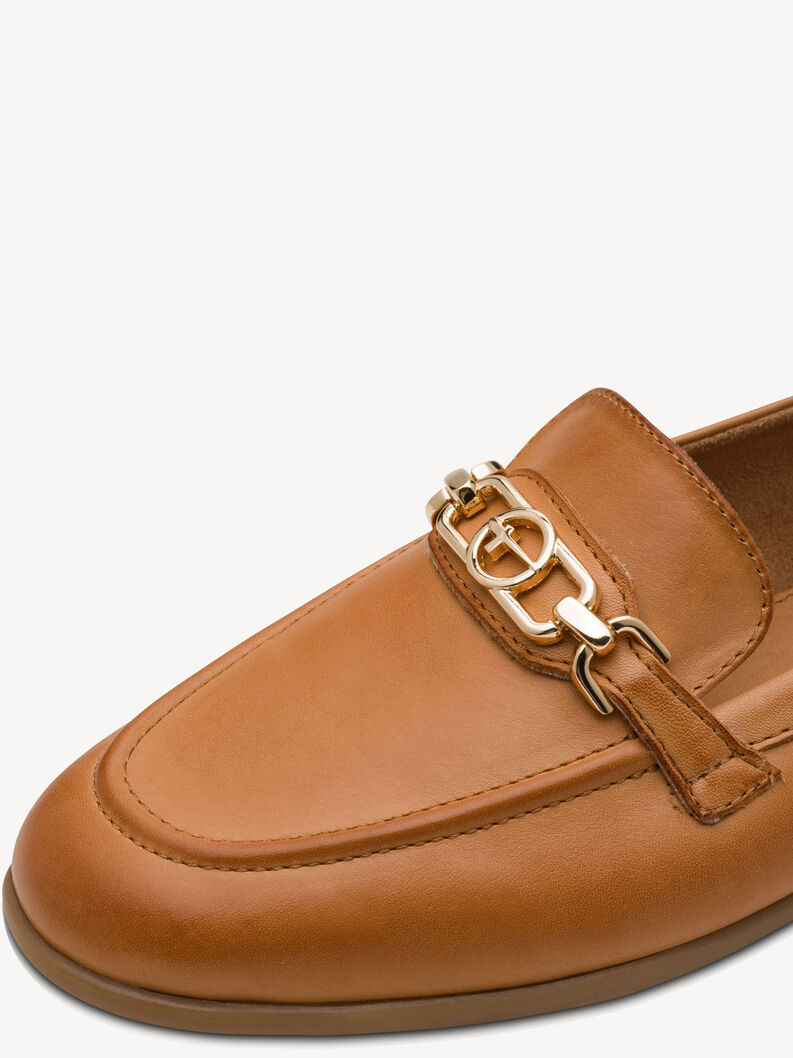 Lederslipper - braun, COGNAC, hi-res