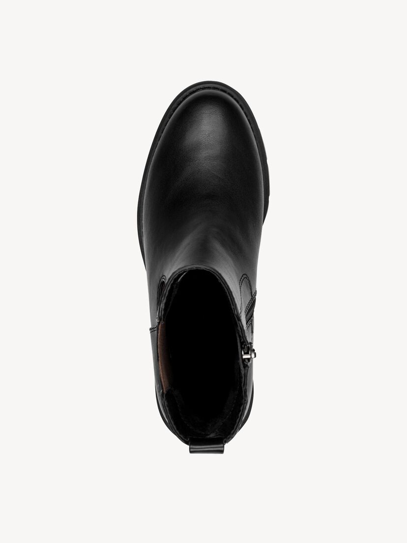 Chelseaboot - zwart, BLACK/LEOPARD, hi-res