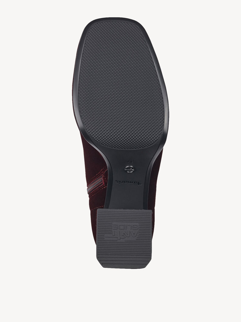 Ankelboots - r&ouml;d, MERLOT, hi-res