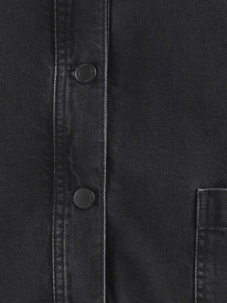 Giacca di jeans - nero, Wash Black Denim, hi-res