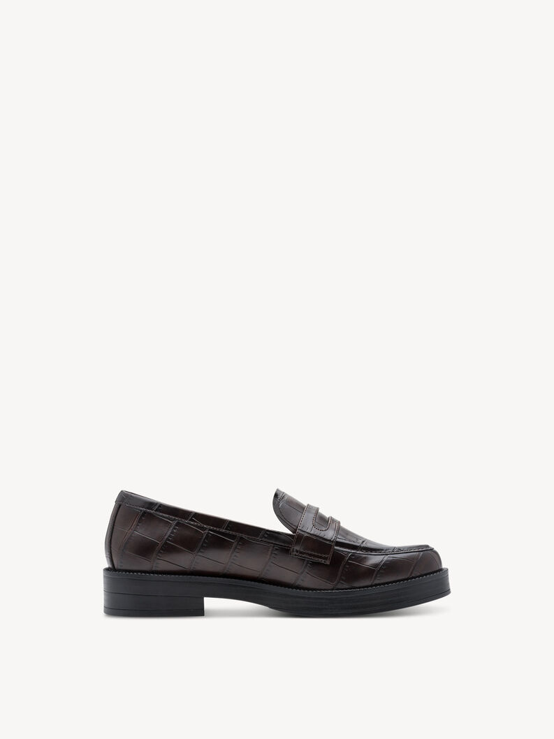 Slipper - braun, MOCCA CROCO, hi-res