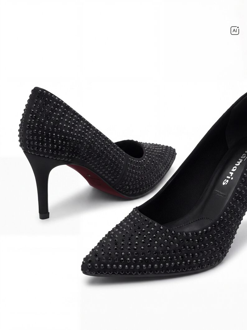 Pumps - schwarz, BLACK GLAM, hi-res