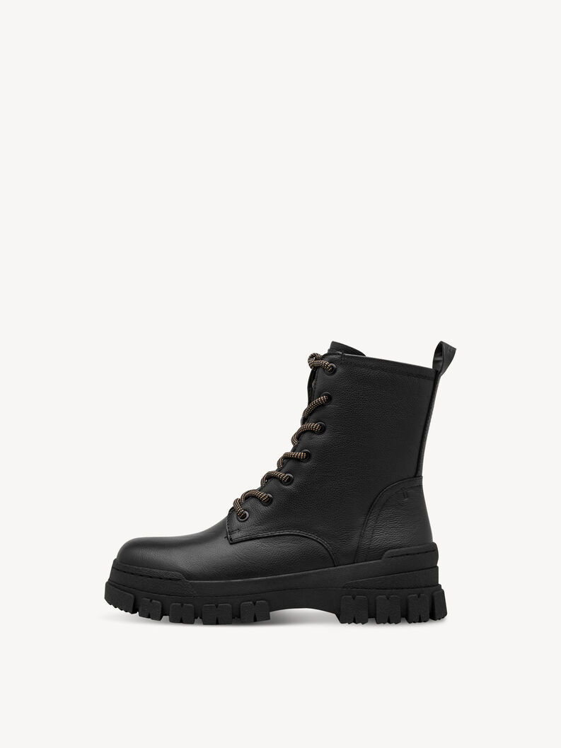 Bottine - noir, BLACK LEATHER, hi-res