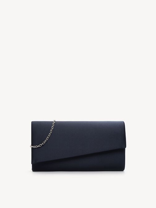 Clutch bag, blue, hi-res