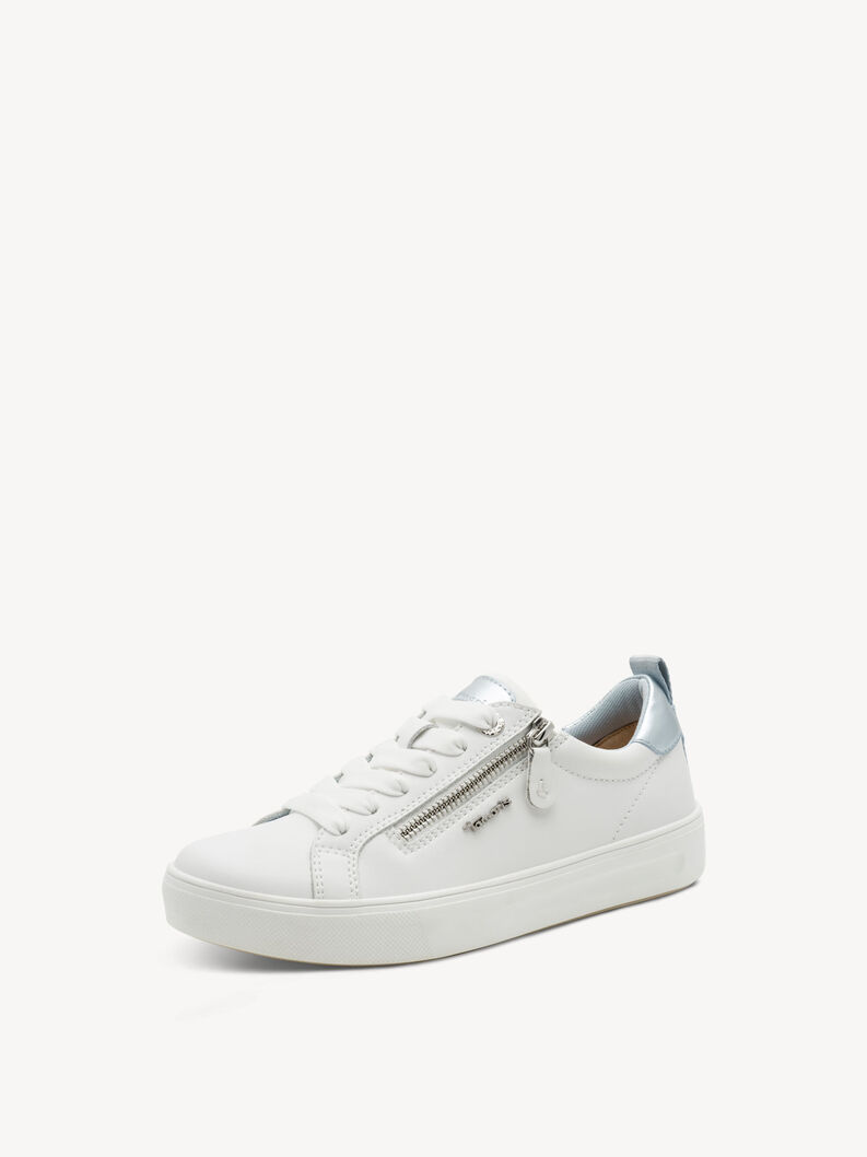 Sneaker - white, WHITE/SKY, hi-res